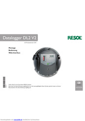 Resol DL2 V2 Anleitung