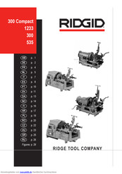 RIDGID 300 Compact Bedienungsanleitung