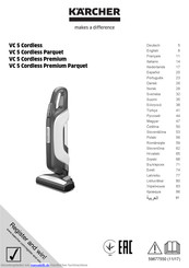 Kärcher VC 5 Premium Originalbetriebsanleitung