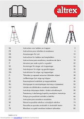 Altrex 738889-E-0718 Anweisungen