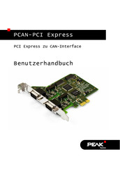 Peak System PCAN-PCI Express Benutzerhandbuch