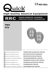 Quick RRC PT4 Installations- Und Benutzerhandbuch