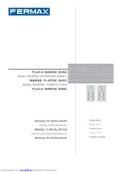 Fermax MARINE BUS2 Installations-Handbuch