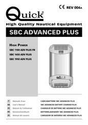 Quick SBC 1100 ADV PLUS FR Benutzerhandbuch