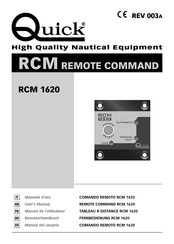 Quick RCM 1620 Benutzerhandbuch