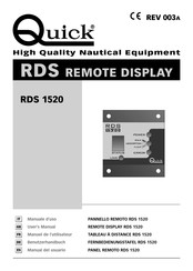 Quick RDS 1520 Benutzerhandbuch