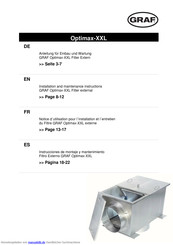 Graf Optimax-XXL Anleitung Für Einbau Und Wartung