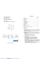 OK International DX-200 Benutzerhandbuch