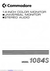 Commodore 1084S Bedienungsanleitung