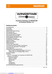 Multiplex wingstabi Erweiterte Anleitung