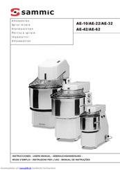Sammic AE-32 Gebrauchsanweisung