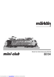 marklin mini-club 88194 Bedienungsanleitung