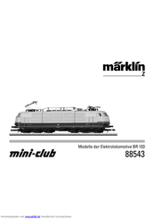 marklin mini-club 88543 Bedienungsanleitung