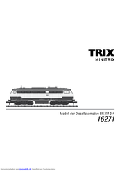 Trix MINITRIX BR 217 014 Bedienungsanleitung