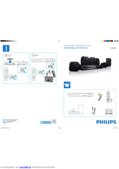 Philips HTS3020 Kurzanleitung