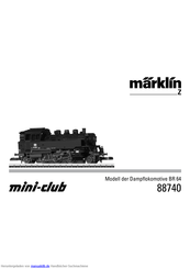 marklin mini-club BR 64 Bedienungsanleitung