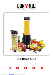 Duronic BL3 Gebrauchsanleitung