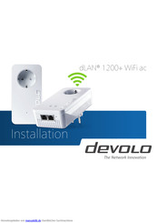 Devolo dLAN 1200+ Installationsanleitung