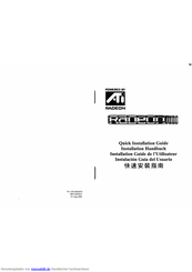 ATI Radeon 7000 Series Installations-Handbuch