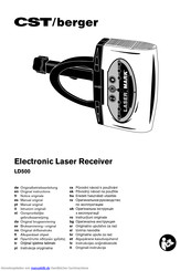 CST/BERGER Lasermark LD500 Originalbetriebsanleitung