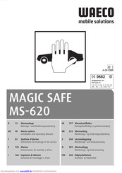 Waeco MAGIC SAFE MS-620 Montage- Und Bedienungsanleitung
