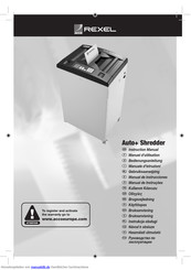 ACCO Rexel Auto+ Shredder Series Bedienungsanleitung