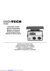 Iso-Tech IIT-2302 Bedienungsanleitung