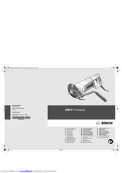 Bosch GRW 9 Professional Originalbetriebsanleitung
