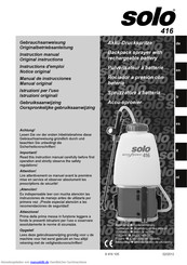AccuPower SOLO 416 Gebrauchsanweisung