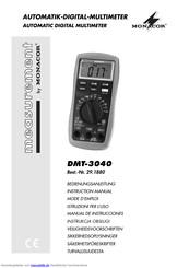 Monacor DMT-3040 Bedienungsanleitung