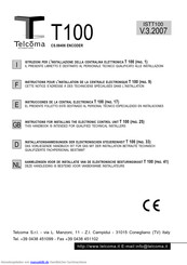 Telcoma T100 Installationsanweisungen