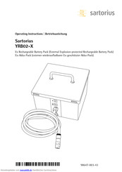 Sartorius YRB02-X Betriebsanleitung