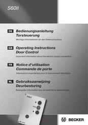 Becker S60II Bedienungsanleitung