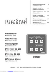 Vetus PD1000 Bedienungshandbuch Und Einbauanleitung