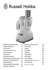 Russell Hobbs 19460-56 Bedienungsanleitung