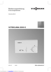 Viessmann VITOCLIMA 200-C Bedienungsanleitung