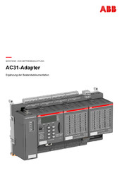 Abb AC31 Betriebsanleitung