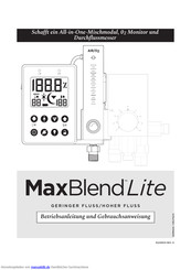 Maxtec MaxBlend Lite Betriebsanleitung Und Gebrauchsanweisung