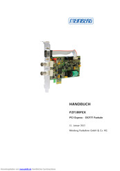 Meinberg PZF180PEX Handbuch