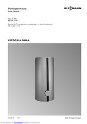 Viessmann Vitocell 100-L Typ CVL Montageanleitung