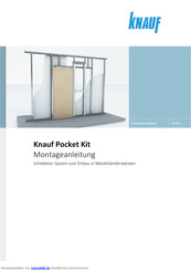 Knauf Pocket Kit 934071 Montageanleitung