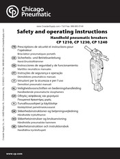 Chicago Pneumatic CP 1240 Sicherheits- Und Betriebsanleitung