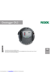 Resol DL2 Anleitung