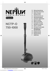 NEPTUN classic NCTP-O 1000 Gebrauchsanleitung