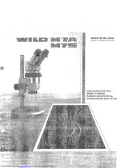 Wild M7S Bedienungsanleitung