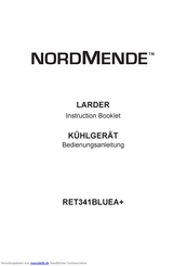Nordmende RET341BLUEA+ Bedienungsanleitung