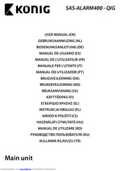 Konig SAS-ALARM400 Bedienungsanleitung