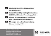 Becker CentralControl CC51 Montage- Und Betriebsanleitung