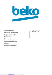 Beko HS210520 Gebrauchsanweisung
