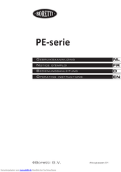 Boretti PE serie Bedienungsanleitung